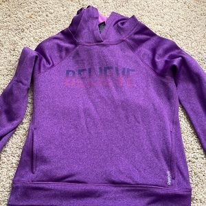 Girls Reebok hoodie size M